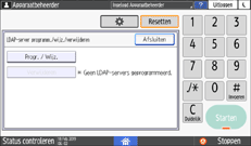 Afbeelding van bedieningspaneel
