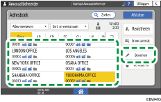 Afbeelding van bedieningspaneel