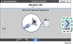 Afbeelding van bedieningspaneel