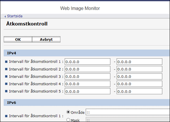 Bild av webbläsarens skärm