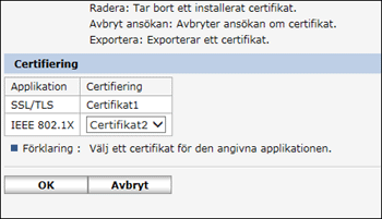 Bild av webbläsarens skärm