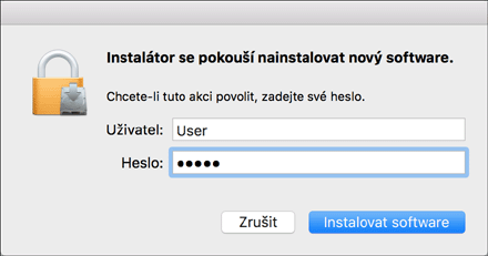 Bild på drivrutinens skärmbild