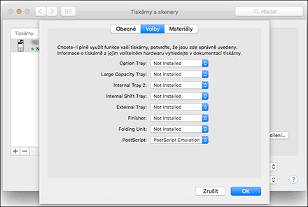 Bild på drivrutinens skärmbild