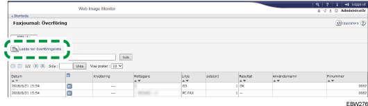 Bild av webbläsarens skärm