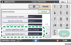 Bild på användarpanelens skärm