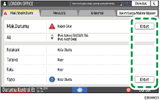 İşletim paneli ekran görseli