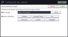 Il·lustració de pantalla del tauler d'operacions
