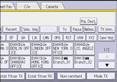 Il·lustració de pantalla del panell d'operacions
