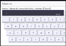 Il·lustració de pantalla del panell d'operacions