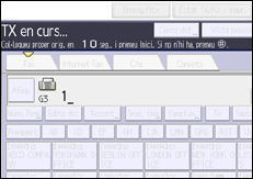 Il·lustració de pantalla del panell d'operacions