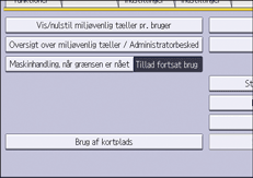 Operation panel screen illustration