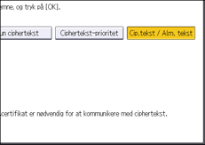 Operation panel screen illustration