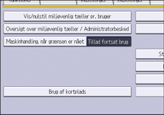 Operation panel screen illustration