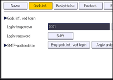 Operation panel screen illustration
