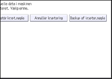 Operation panel screen illustration