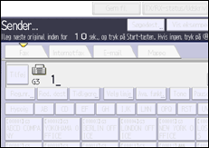 Operation panel screen illustration