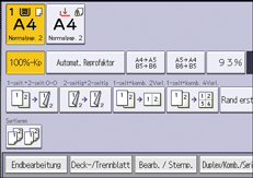 Abbildung Bedienfeld-Display