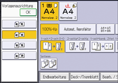 Abbildung Bedienfeld-Display