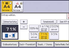Abbildung Bedienfeld-Display