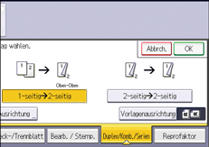 Abbildung Bedienfeld-Display