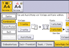 Abbildung Bedienfeld-Display