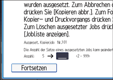 Abbildung Bedienfeld-Display