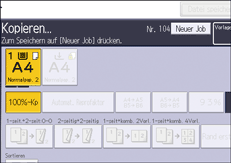 Abbildung Bedienfeld-Display