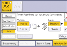 Abbildung Bedienfeld-Display