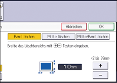 Abbildung Bedienfeld-Display