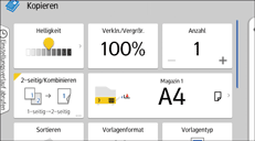 Abbildung Bedienfeld-Display