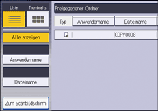 Abbildung Bedienfeld-Display