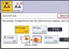 Abbildung Bedienfeld-Display