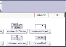Abbildung Bedienfeld-Display