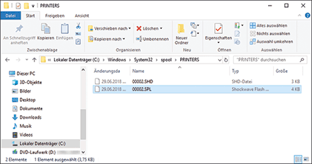 Abbildung Treiberbildschirm