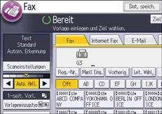 Abbildung Bedienfeld-Display