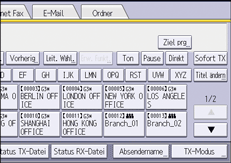 Abbildung Bedienfeld-Display