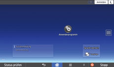 Abbildung Bedienfeld-Display