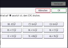 Abbildung Bedienfeld-Display
