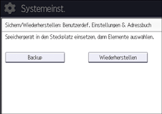 Abbildung Bedienfeld-Display