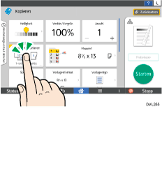 Abbildung Bedienfeld-Display