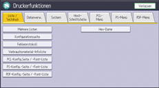 Abbildung Bedienfeld-Display
