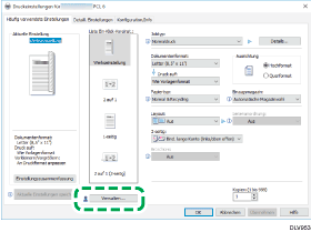 Abbildung Treiberbildschirm
