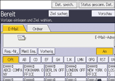 Abbildung Bedienfeld-Display