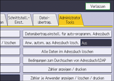 Abbildung Bedienfeld-Display