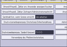 Abbildung Bedienfeld-Display