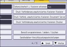 Abbildung Bedienfeld-Display