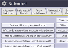 Abbildung Bedienfeld-Display
