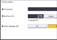 Abbildung Bedienfeld-Display