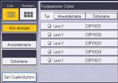 Abbildung Bedienfeld-Display