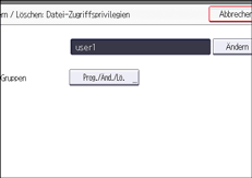 Abbildung Bedienfeld-Display